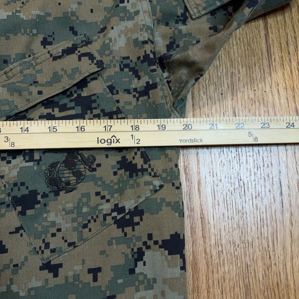 US Marines Woodland Marpat Digital Camo Shirt Small Regular American Apparel - Picture 7 of 10